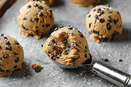 Pâte à cookie crue (cookie dough) : ma version aux pépites gourmandes