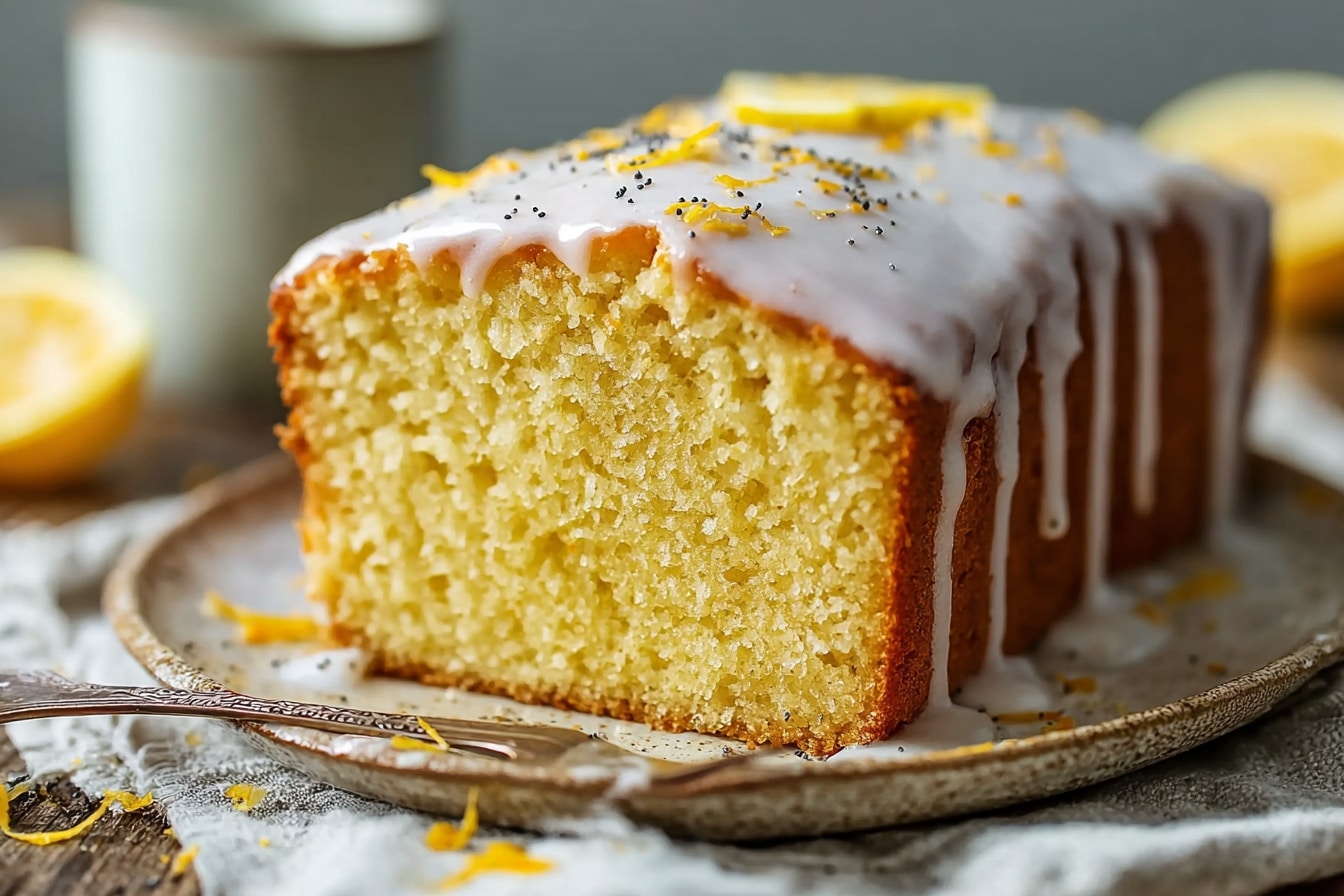 Gâteau au yaourt au citron ultra-moelleux, avec son sirop d’imbibage