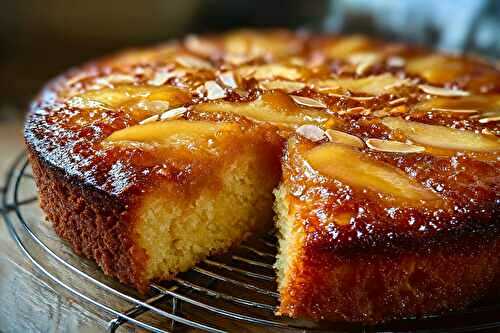 Gâteau au yaourt et pommes caramélisées : mon twist rustique