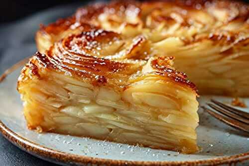 Invisible aux pommes : le secret d’un gâteau fondant et bien découpé
