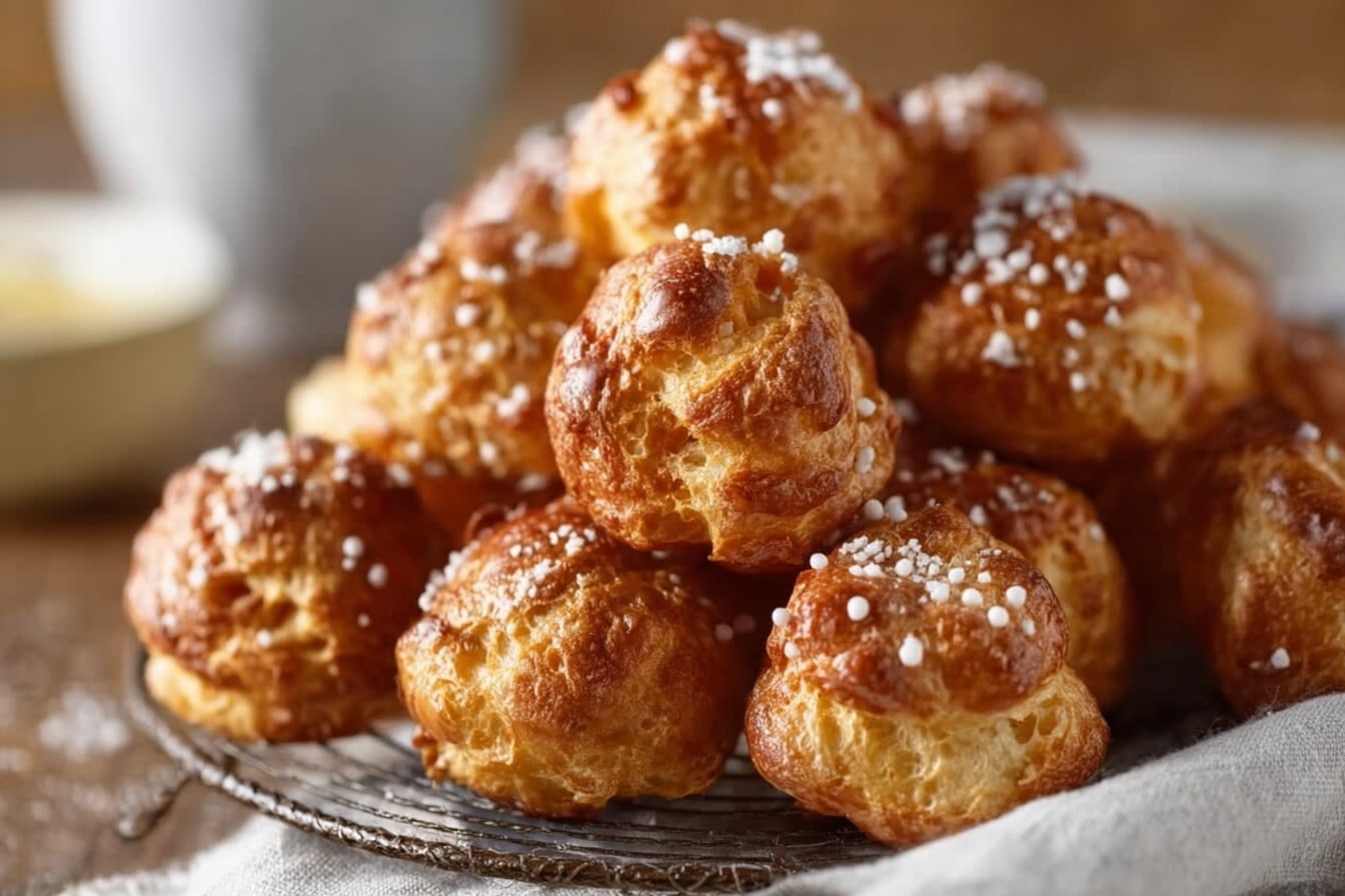 Mes Chouquettes “Nuage” : Le test de la méthode crémeuse et du choc thermique