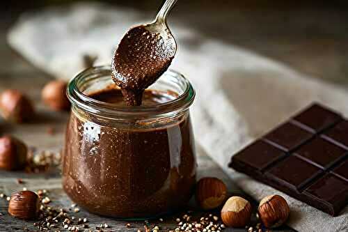 Pâte à tartiner aux noisettes torréfiées