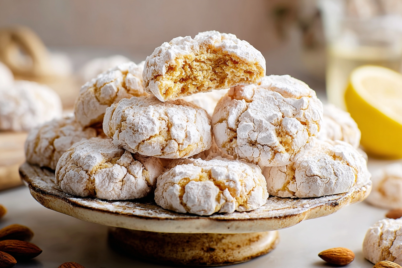 Amaretti Morbidi : le secret de la torréfaction pour un cœur ultra-moelleux