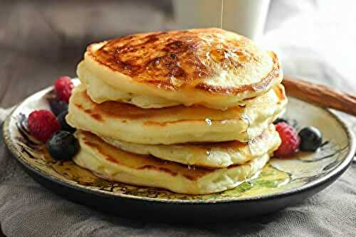 Pancakes express au yaourt grec pour un moelleux absolu