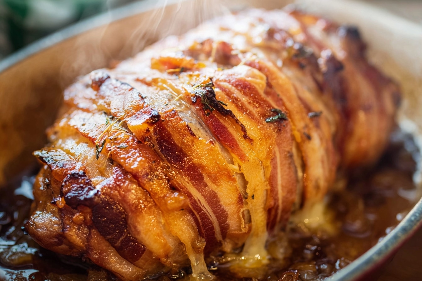 Cuisson du rôti de porc Orloff : fondant garanti