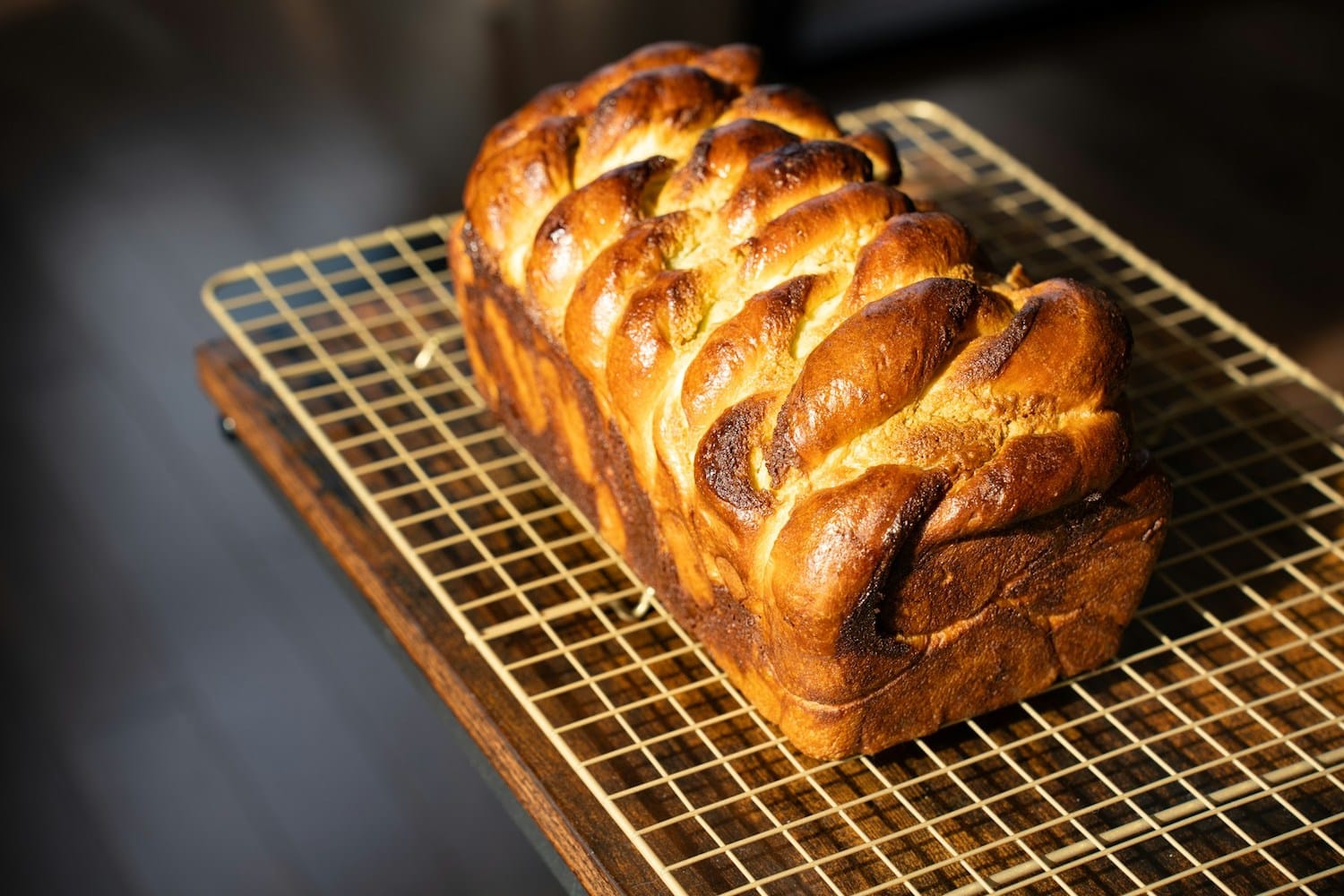 Recette de la brioche tressée à la mie filante