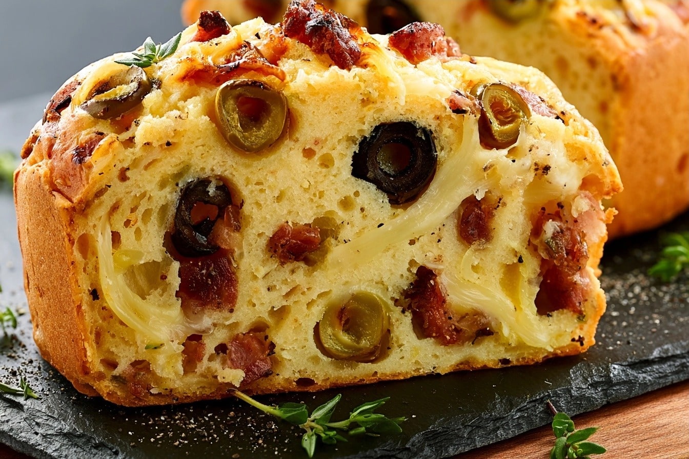 Mon cake aux olives : l’équilibre parfait pour l’apéritif
