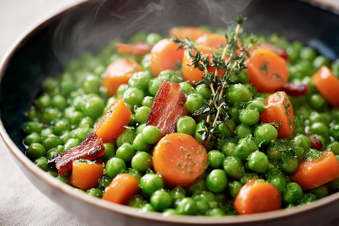 Petits pois carottes au Cookeo : le temps de cuisson parfait
