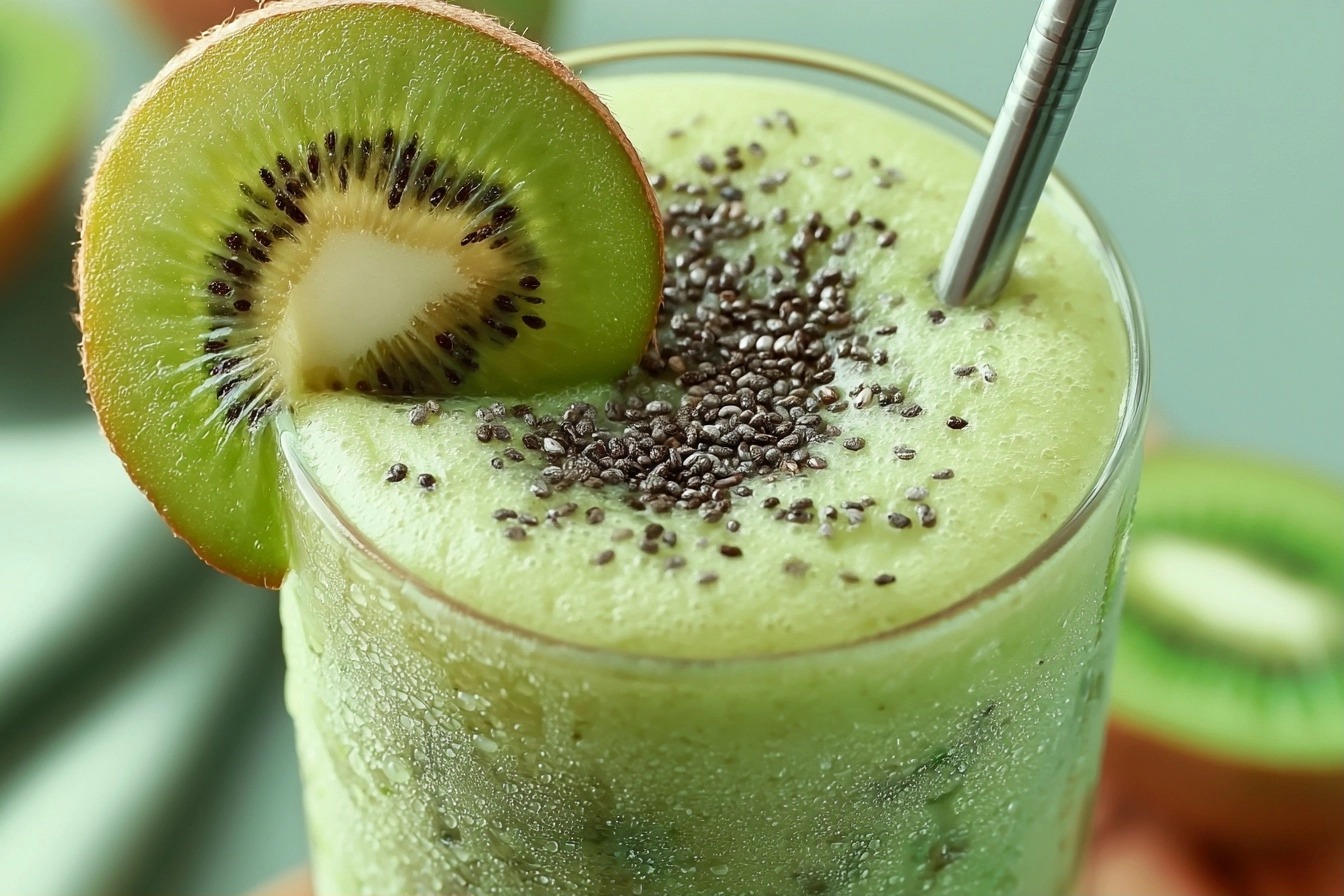 Smoothie banane-kiwi ultra-crémeux et vitaminé