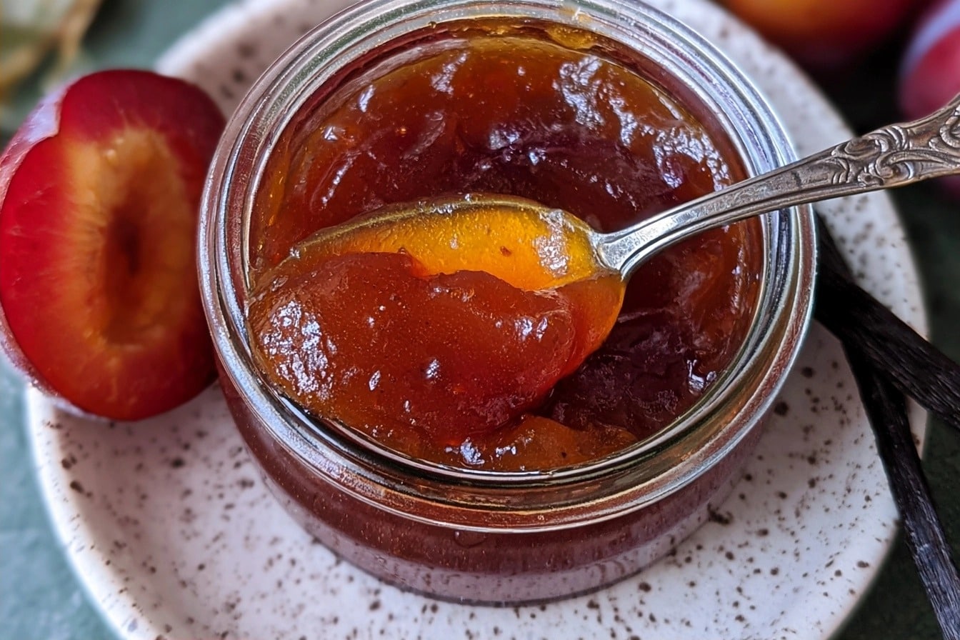 Confiture de prunes à la vanille au Cookeo : allégé en sucre !