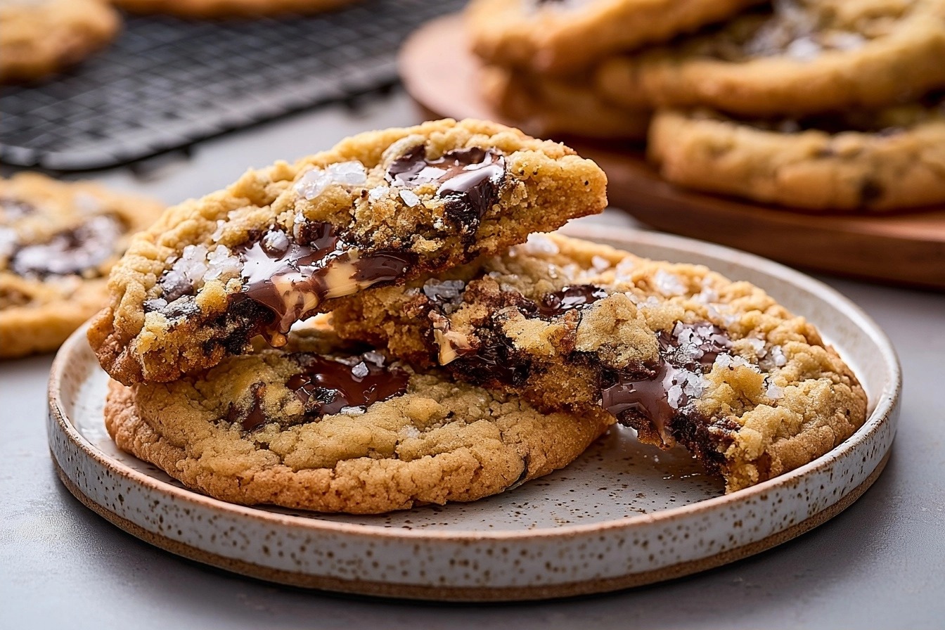Les fameux cookies de Cyril Lignac aux deux chocolats