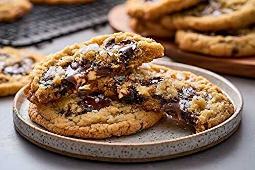 Les fameux cookies de Cyril Lignac aux deux chocolats