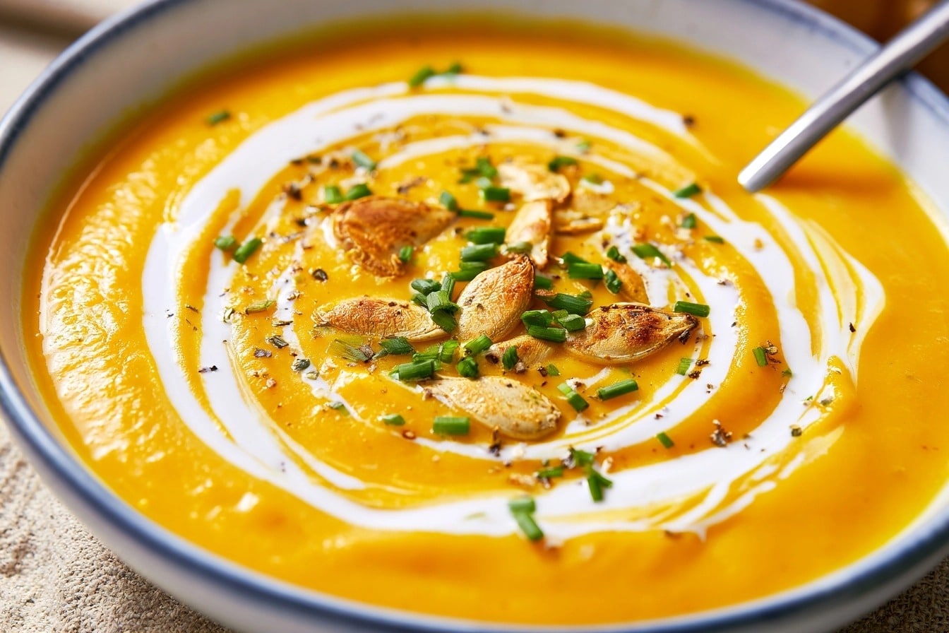 Velouté de butternut au Cookeo ultra-réconfortant