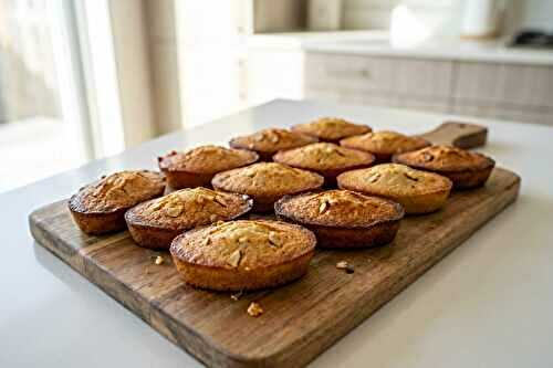 Financiers aux amandes : la méthode pour un cœur moelleux et des bords croustillants
