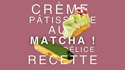 Crème pâtissière au Matcha - Crème Pâtissière 🍵🍰