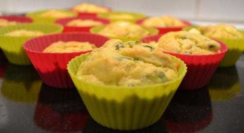 Recette de muffins salés feta et persil