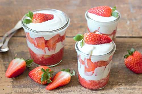 Recette Tiramisu fraises vanille