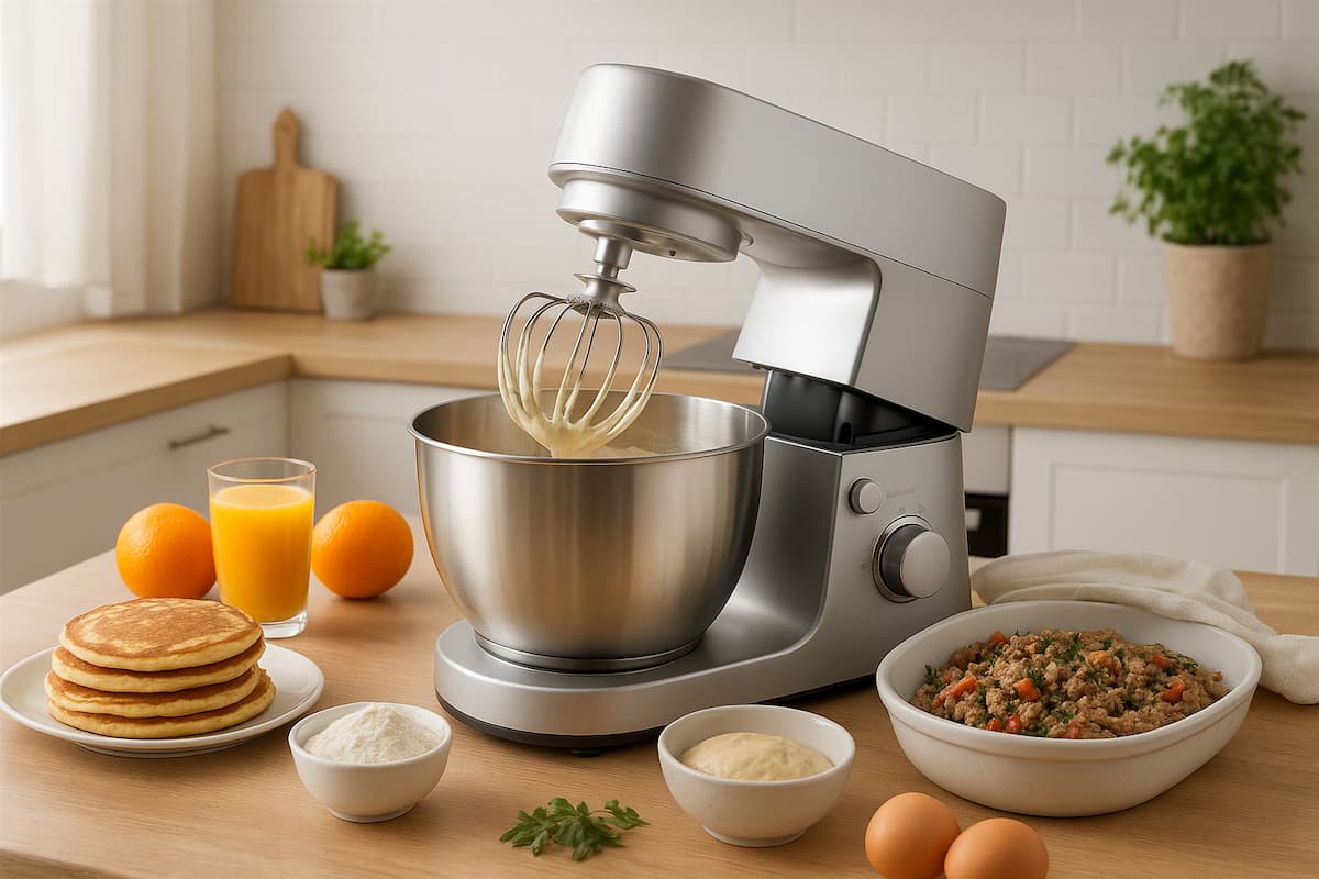 Du petit-déjeuner au dîner : une journée complète de recettes avec votre robot pétrin multifonction