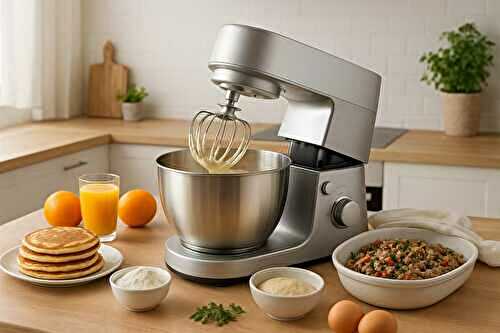 Du petit-déjeuner au dîner : une journée complète de recettes avec votre robot pétrin multifonction