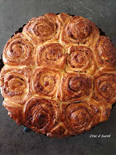 Brioche roulée à la cannelle