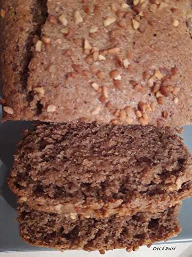 Cake châtaigne noisette