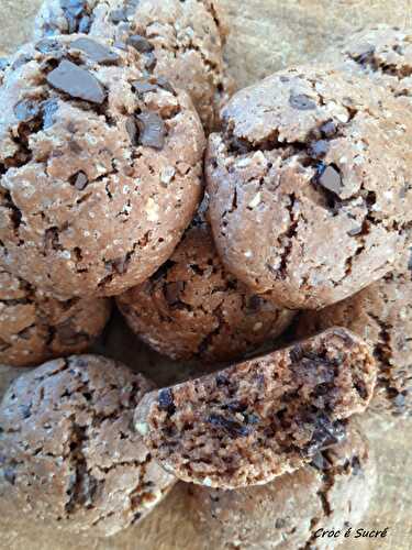 Cookies chocolat beurre de cacahuètes