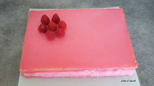 Gâteau aux framboises