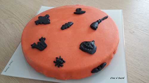 Gâteau d'Halloween - Croc é sucré