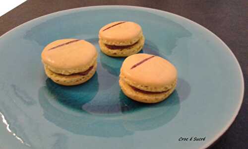 Macarons chocolat passion