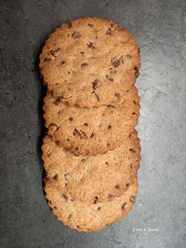 Biscuits aux pépites de chocolat