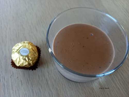 Crème dessert aux Ferrero Rochers