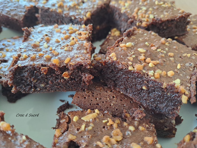 Brownie chocolat pralin