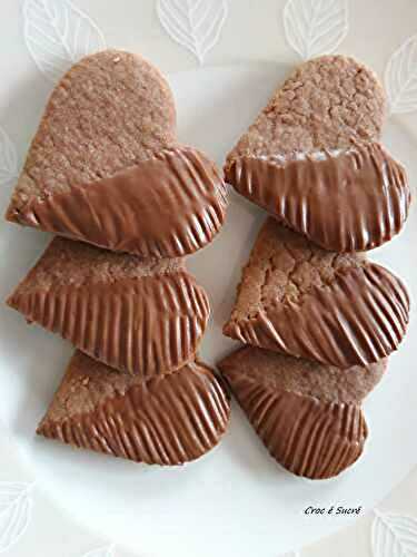 Sablés au praliné