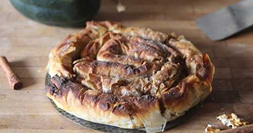 Börek sucré à la citrouille