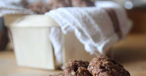 Cookies au chocolat et aux olives