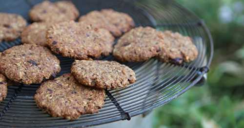 Cookies rustiques à l'okara et au chocolat