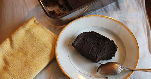 Fondant au chocolat et à la patate douce (vegan et sans gluten)