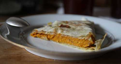 Galette des rois à la frangipane de potimarron