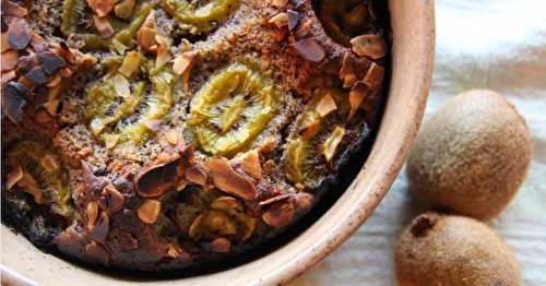 Gâteau aux kiwis et à l'amande