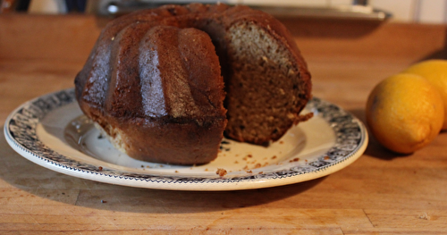 Gâteau citron au goût d'amande