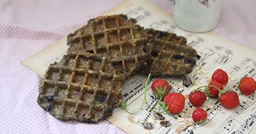 Gaufres (véganes) au muesli 