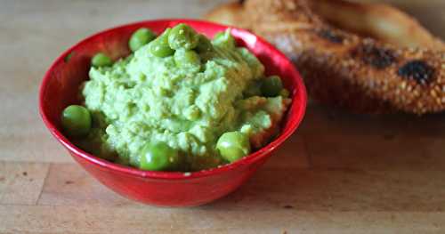 Houmous de petits pois