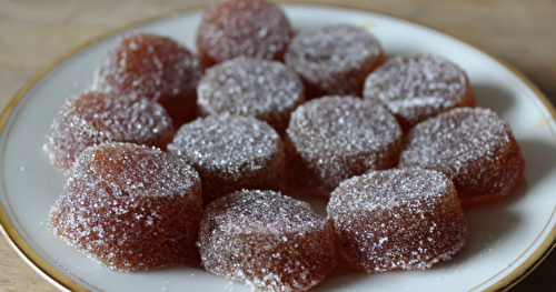 Pâtes de fruits à la pomme et au citron bergamote 