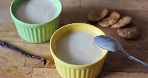 Petites crèmes dessert à la vanille façon Danette