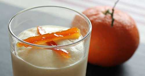 Petites mousses légères à la mandarine