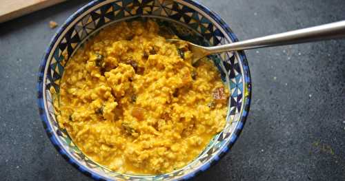 Porridge "lait d'or"/ Goldene Milch Porridge