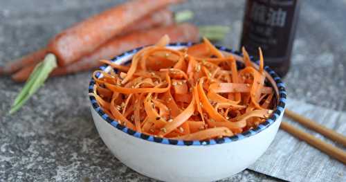 Salade de carottes au sésame