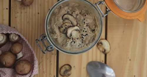 Sauce aux champignons et miso