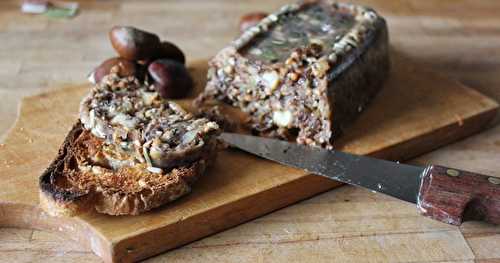 Terrine automnale (sarrasin, lentilles, chataignes)