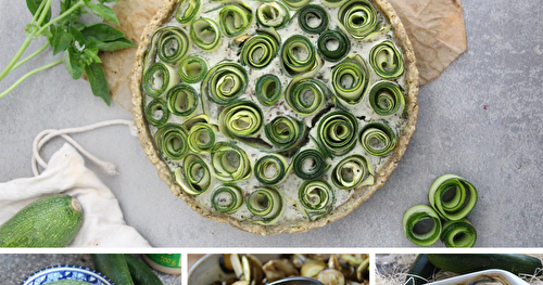 5 recettes avec des courgettes